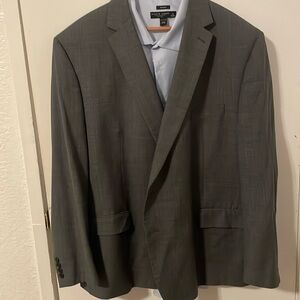 Ralph Lauren Grey Suit Coat 54R EUC